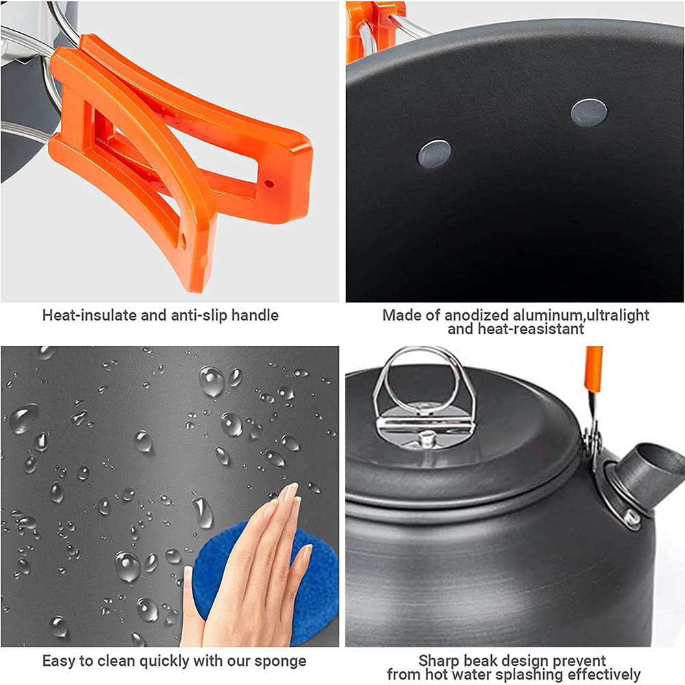 1pcs/1set Camping Cookware Kit - огляд і ціна Camping Cooking Roll