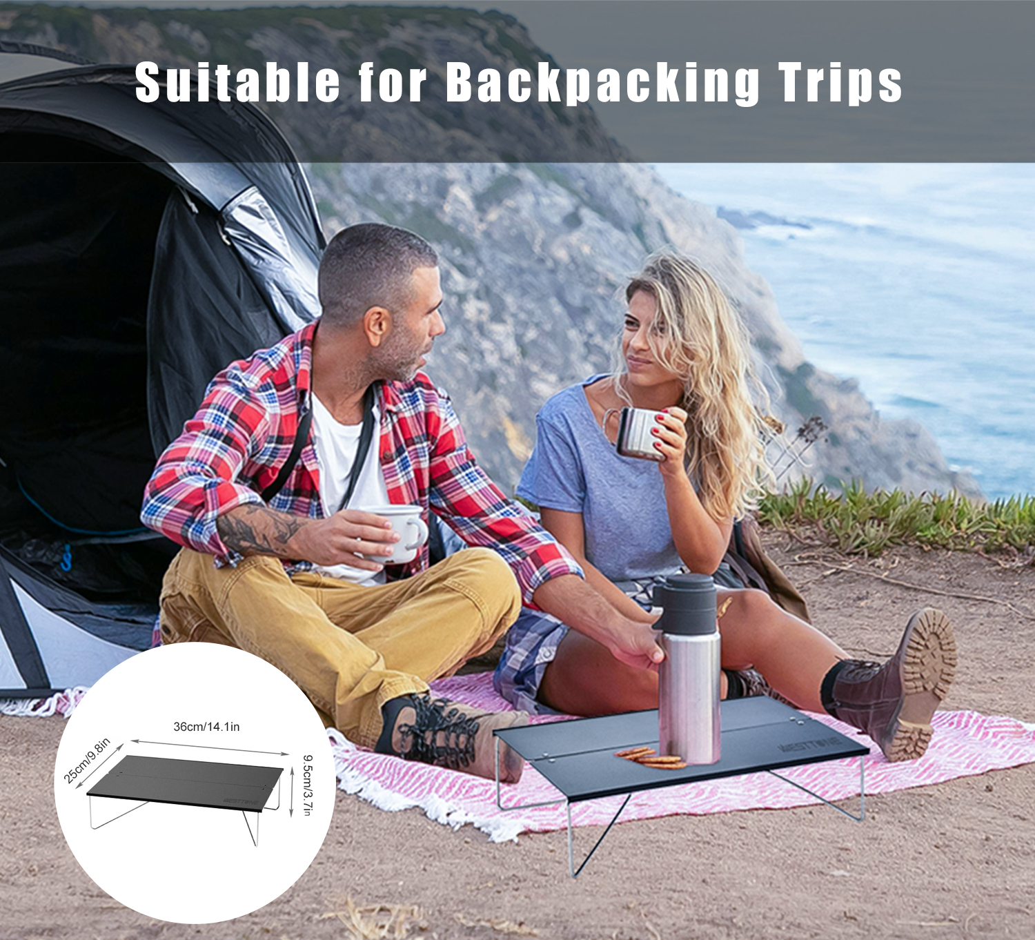 WESTTUNE Compact Mini Camping  - огляд і ціна Camping Cooking Table