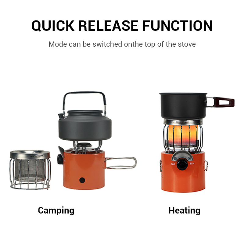 WESTTUNE 2 in 1 Heating Stove  - огляд і ціна Camping Cooking Open Fire