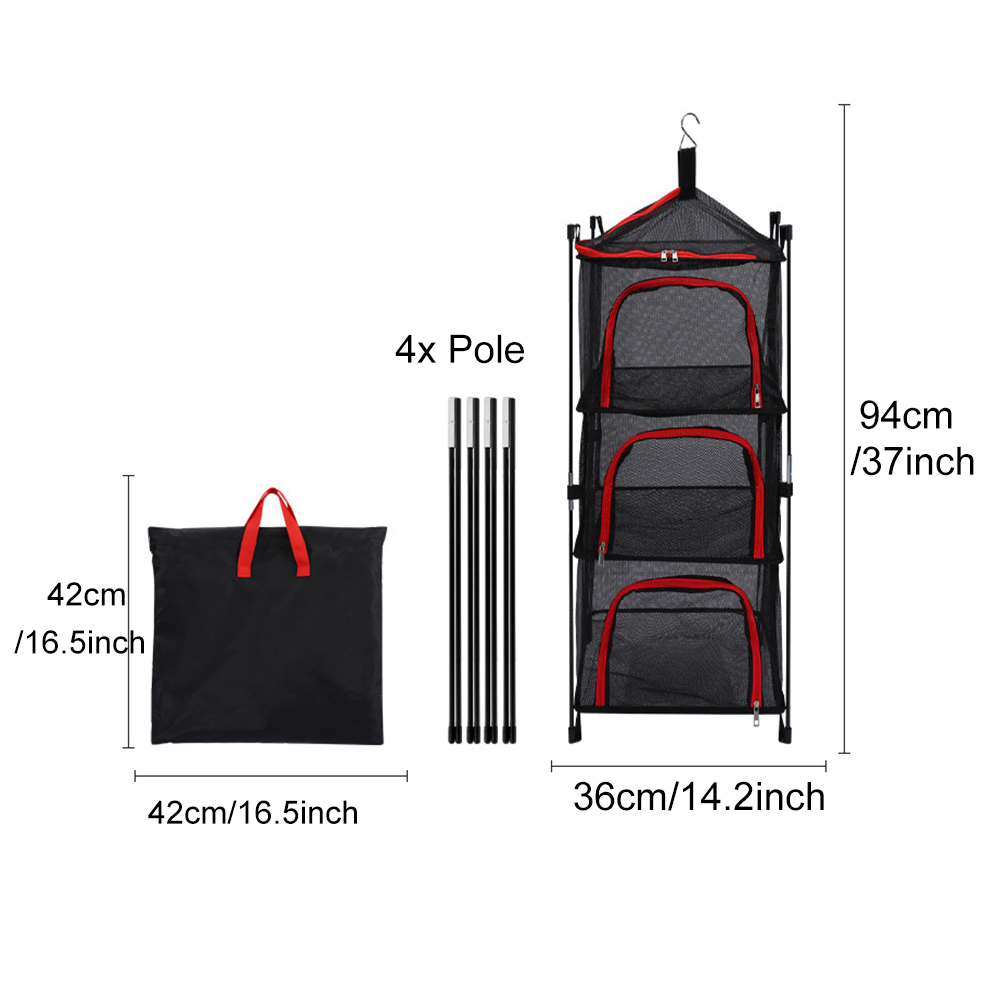 Camping Storage Drying Net 3 L - огляд і ціна Camping Cooking Equipment