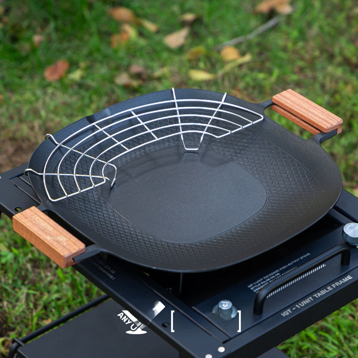 Outdoor Camping BBQ Grill Pan  - огляд і ціна Camping Cooking Bbq