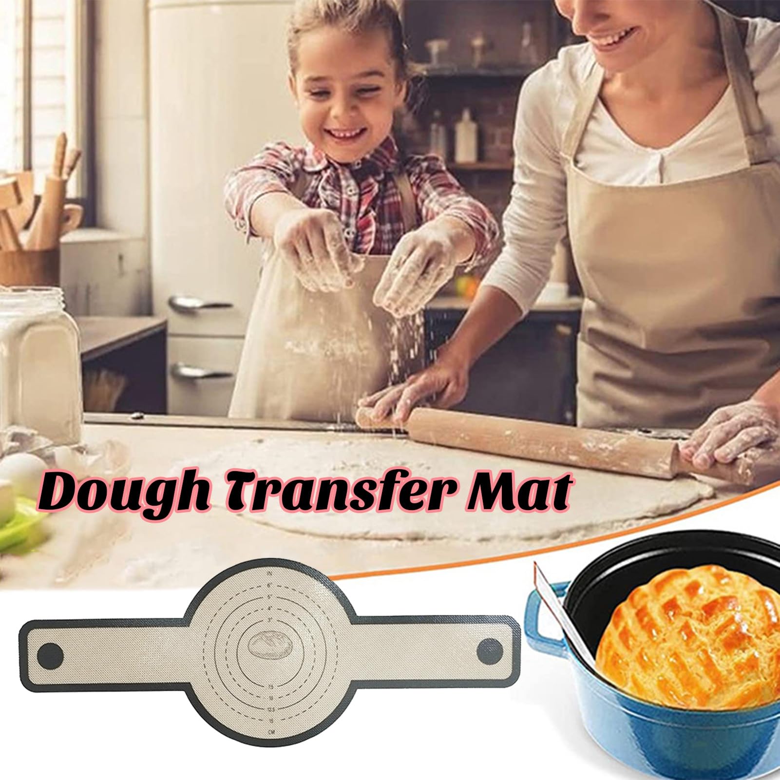 Reusable Silicone Bread Baking - огляд і ціна Camping Cooking Mat