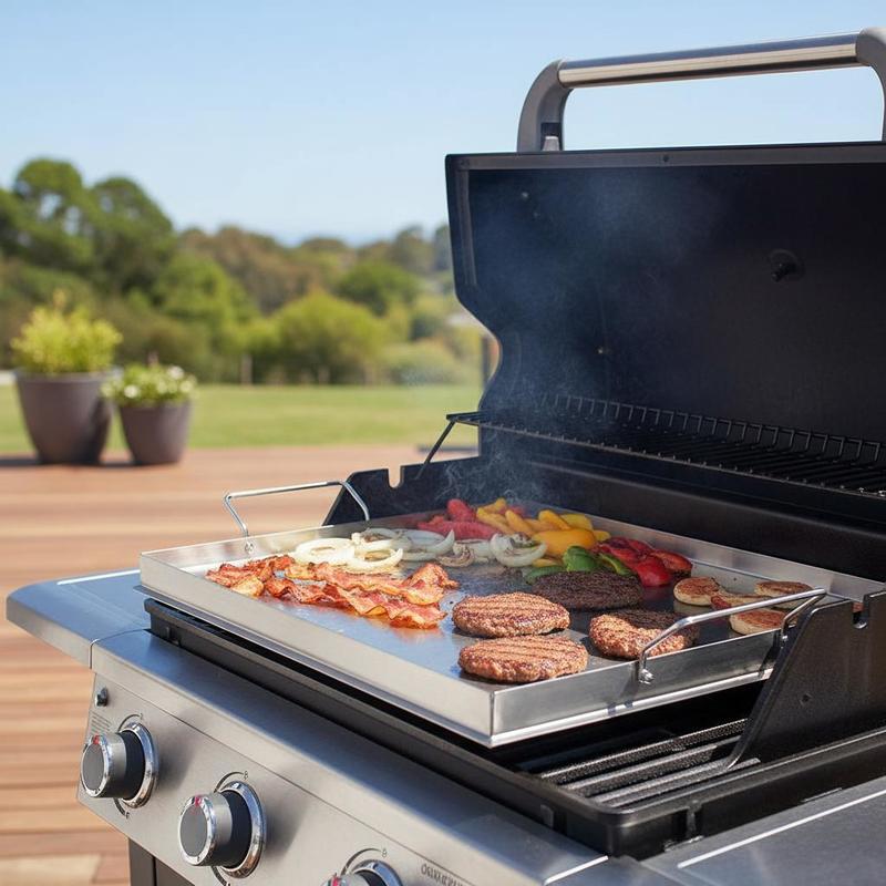 Flat Top Grill Plate 23x16 inc - огляд і ціна Camping Cooking Handle