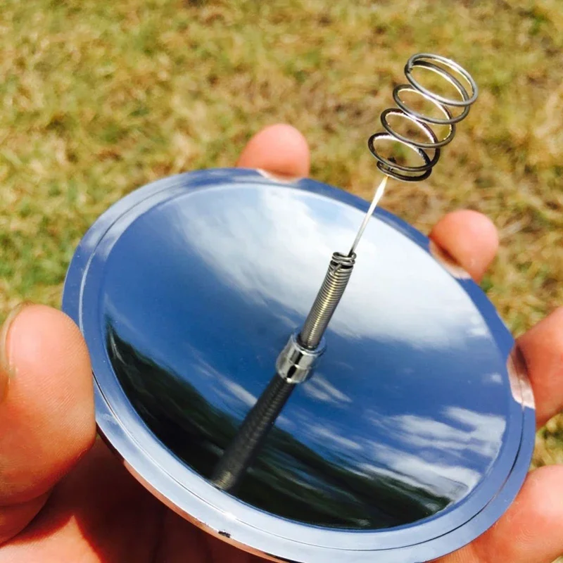 1PC Outdoor Solar Lighter Camp - огляд і ціна Camping Cooking Fire