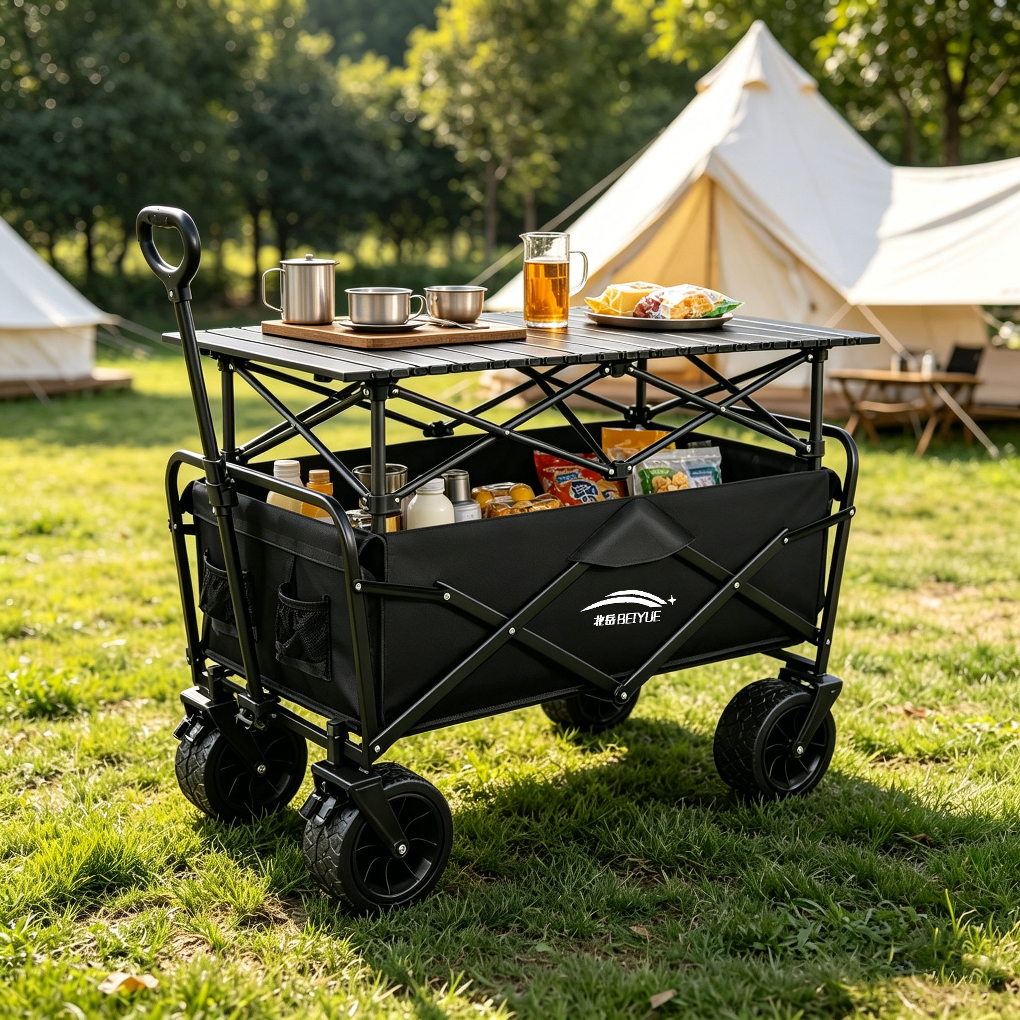 Beiyue Outdoor Camping Hand-Pu - огляд і ціна Camping Cooking Table