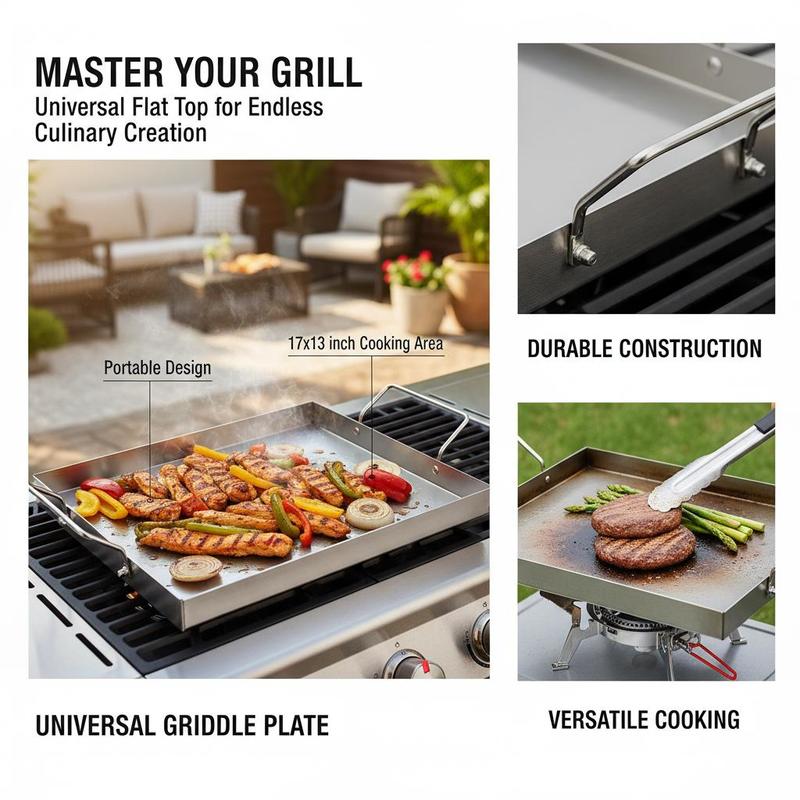 Free Shipping-Rectangular Flat - огляд і ціна Camping Cooking Accessories