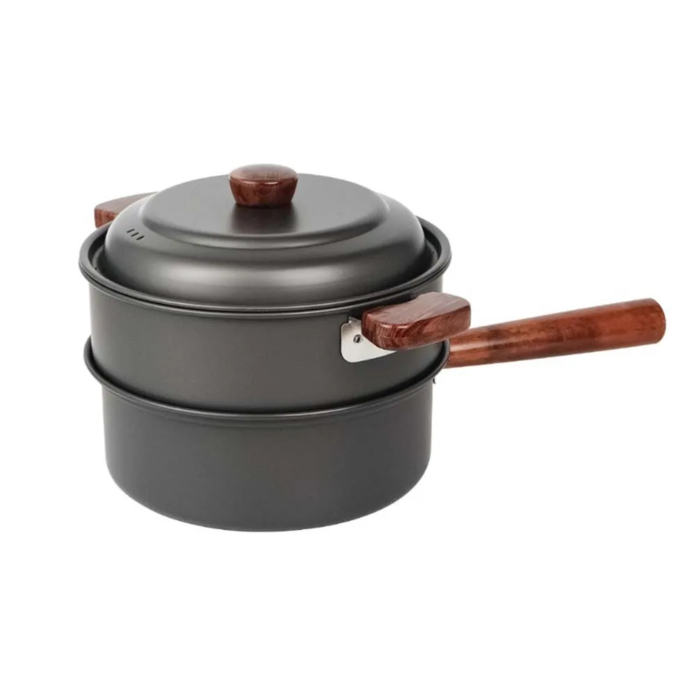3L Camping Cooking Pot Set Alu - огляд і ціна Camping Cooking Equipment