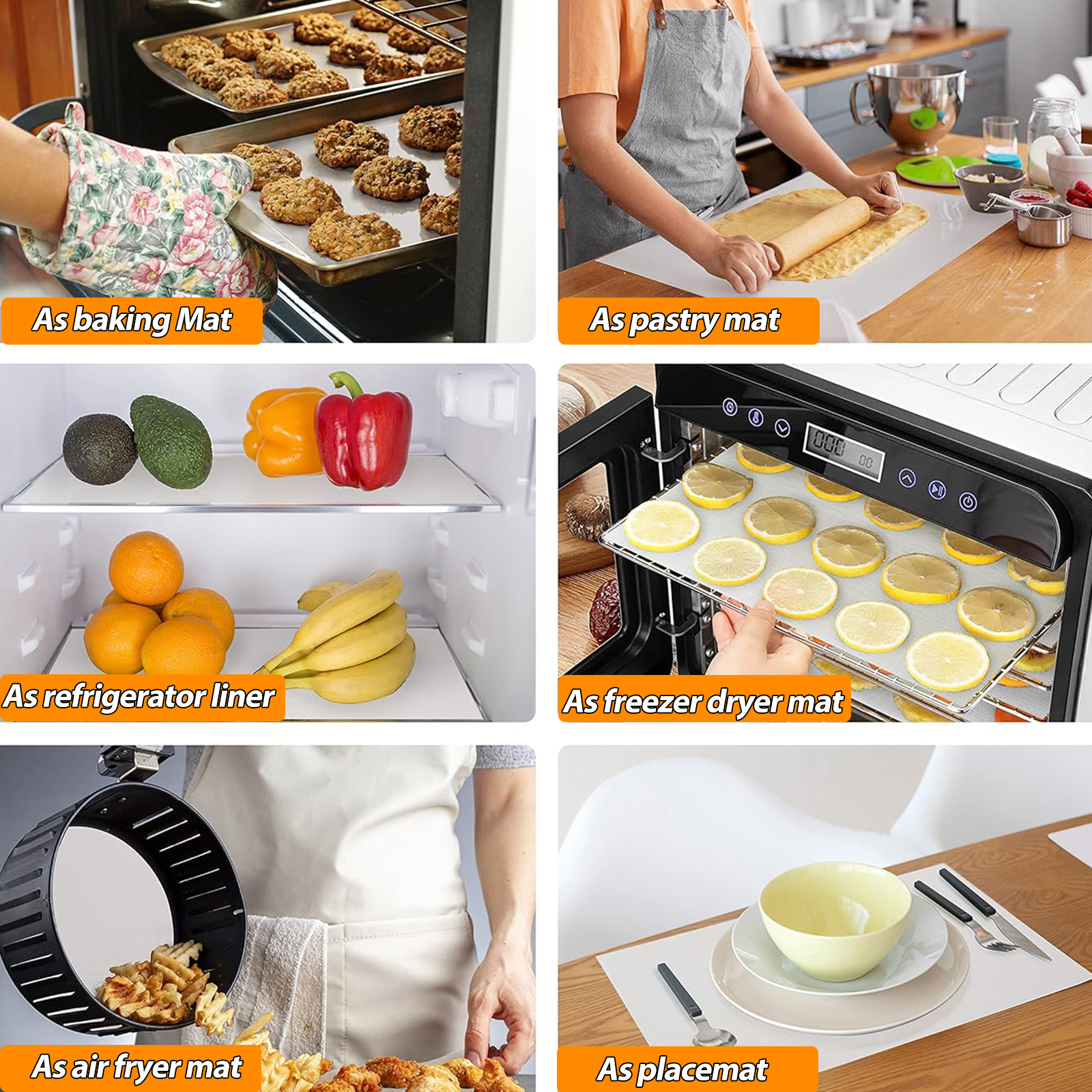 Large Silicone Baking Mat Roll - огляд і ціна Camping Cooking Mat