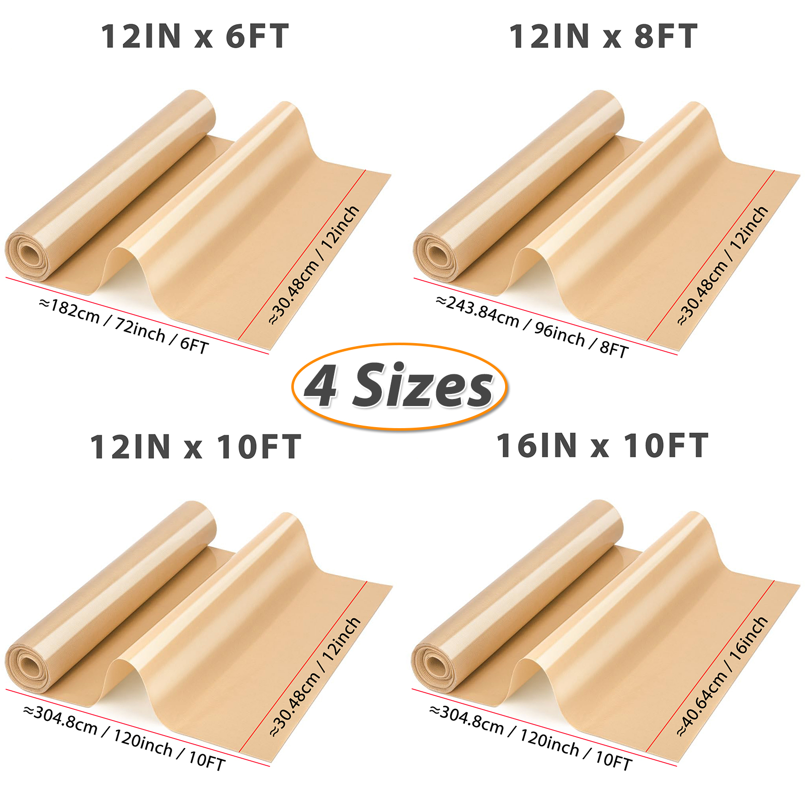 Large Silicone Baking Mat Roll - огляд і ціна Camping Cooking Mat