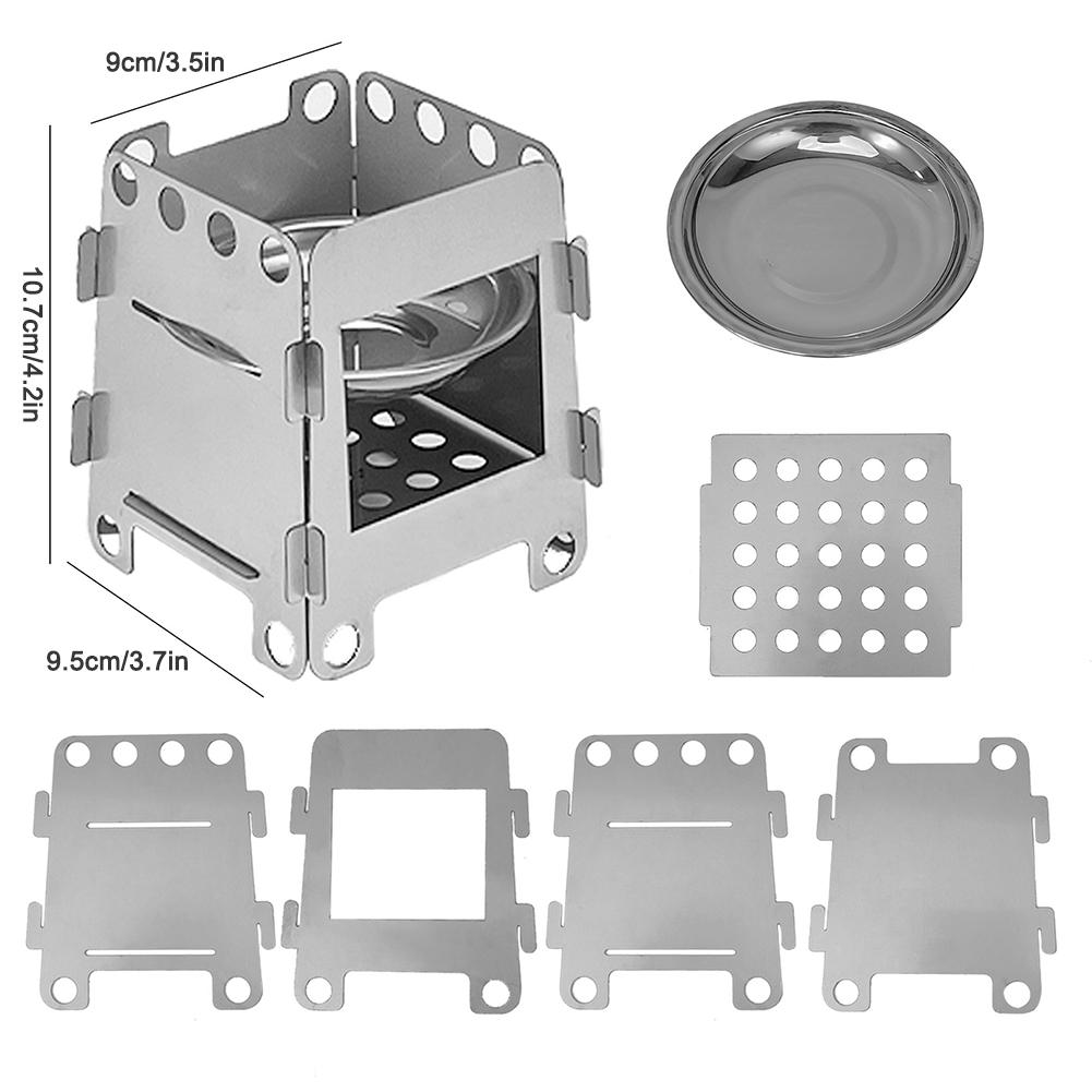 Folding Camping Wood Stove Por - огляд і ціна Camping Cooking Heater