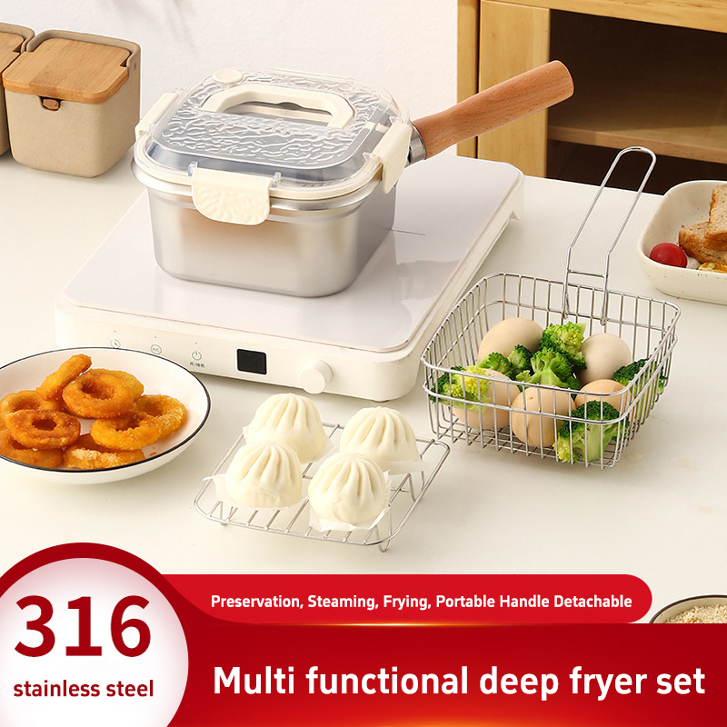 Durable Stainless Steel Frying - огляд і ціна Japan Camping Cooking