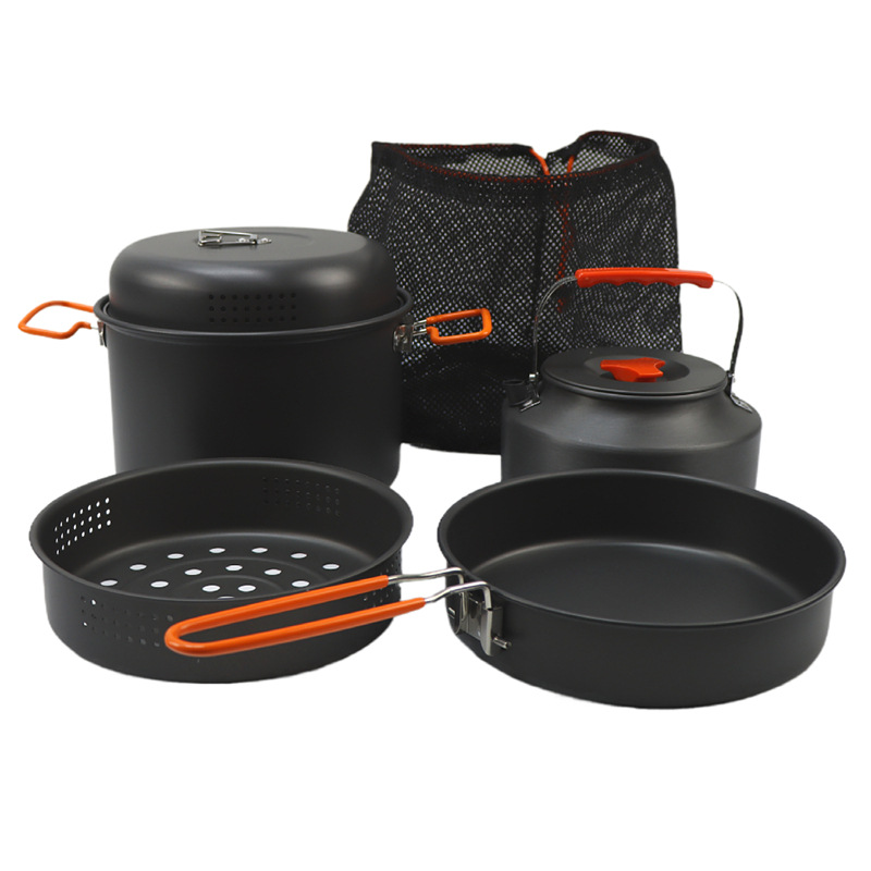 Outdoor Cookware Set Camping C - огляд і ціна Camping Cooking Pan Set