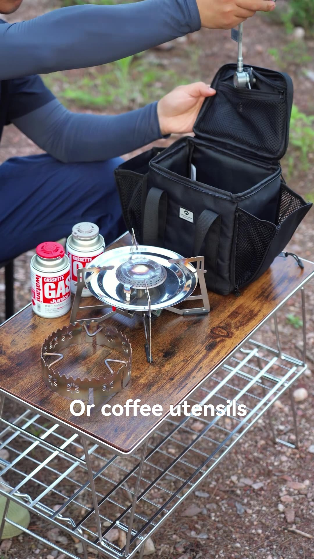 CAMPINGMOON BKXD-5F-B Small Ca - огляд і ціна Camping Cooking Gazebo