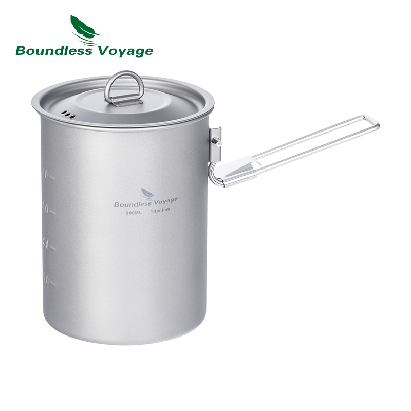 Boundless Voyage 900ml Titaniu - огляд і ціна Camping Cooking Handle