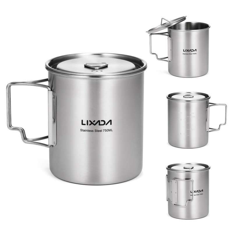 Lixada 750ml Cup Outdoor Stain - огляд і ціна Camping Cooking Roll