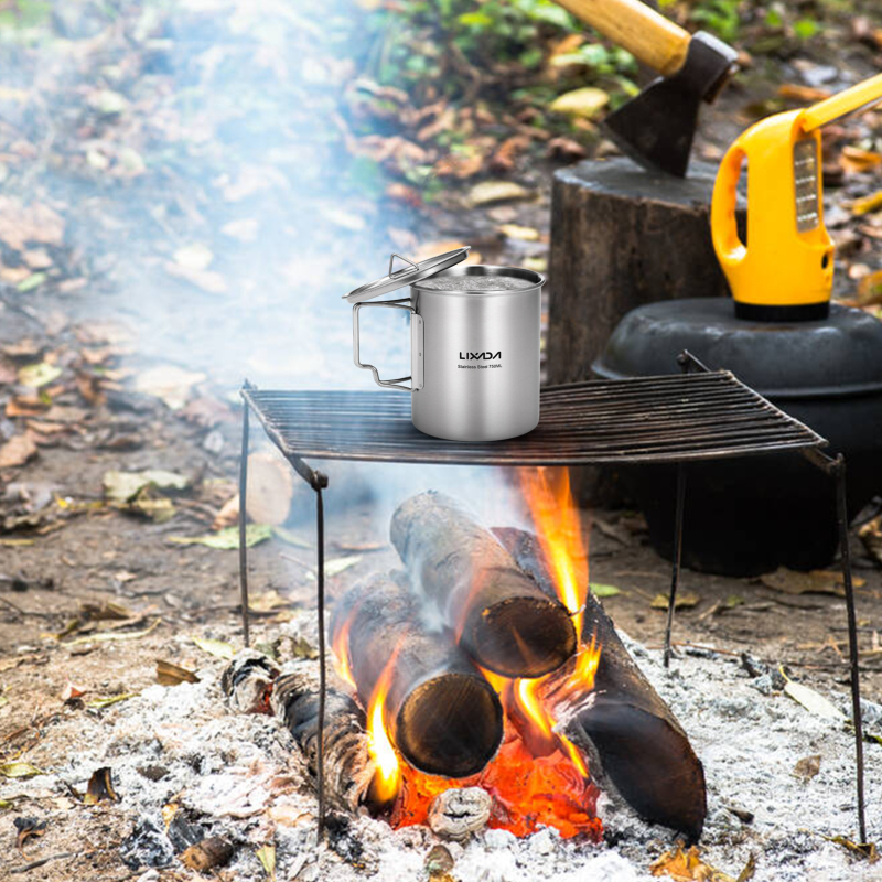 Lixada 750ml Cup Outdoor Stain - огляд і ціна Camping Cooking Roll