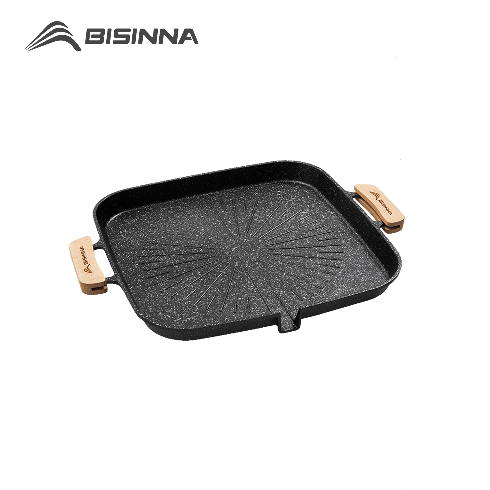 BISINNA Square BBQ Grill Pan N - огляд і ціна Camping Cooking Equipment