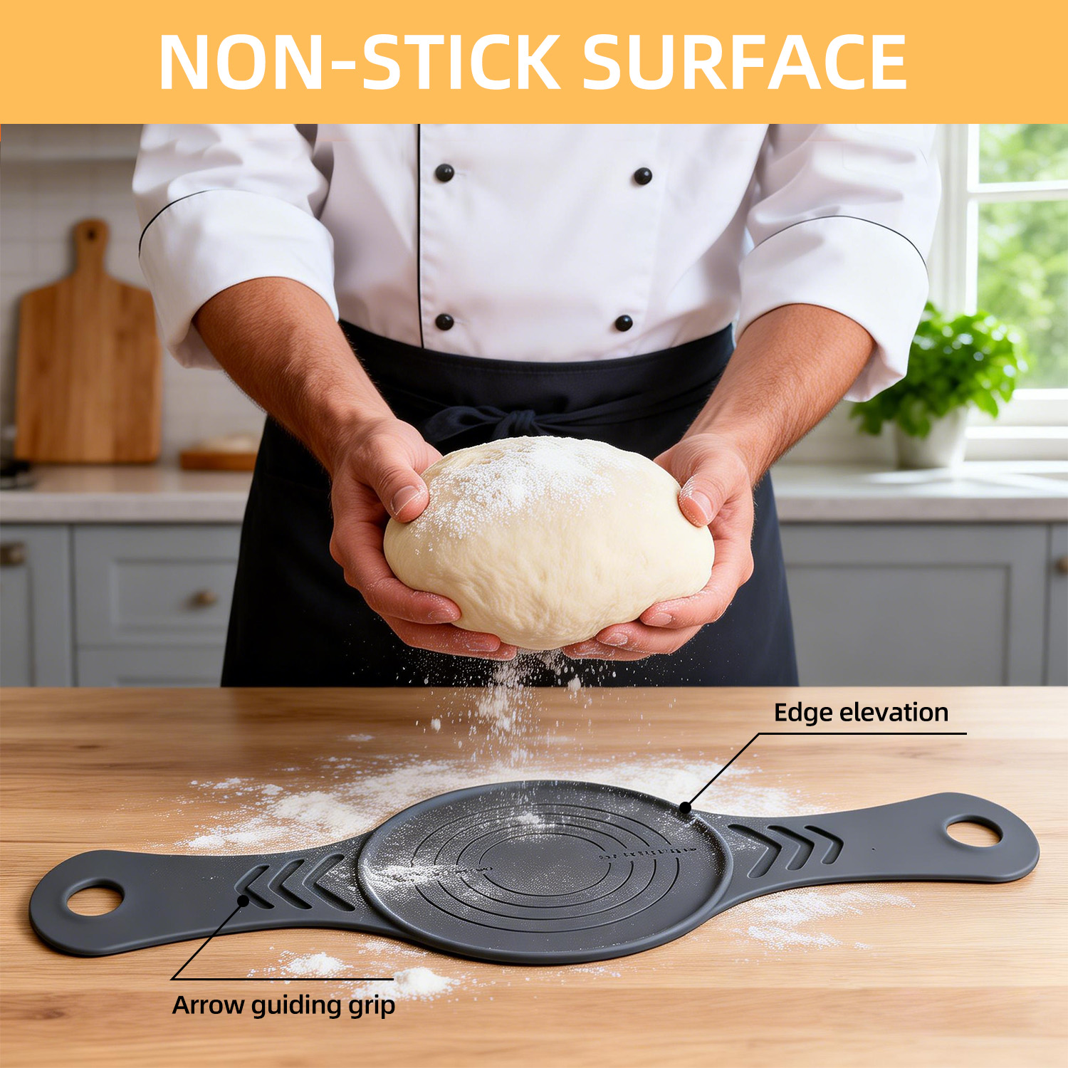 1/2PCS Fiber-Free Silicone Sil - огляд і ціна Camping Cooking Mat