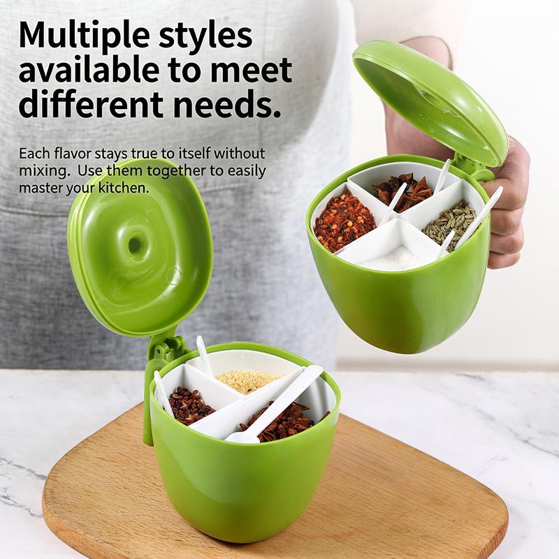 texture4 Compartment Seasoning - огляд і ціна Camping Cooking Necessities