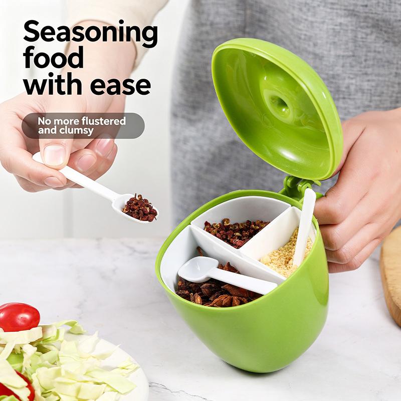 texture4 Compartment Seasoning - огляд і ціна Camping Cooking Necessities