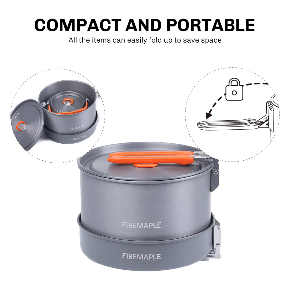 Fire Maple Camping Cookware Ut - огляд і ціна Camping Cooking Roll