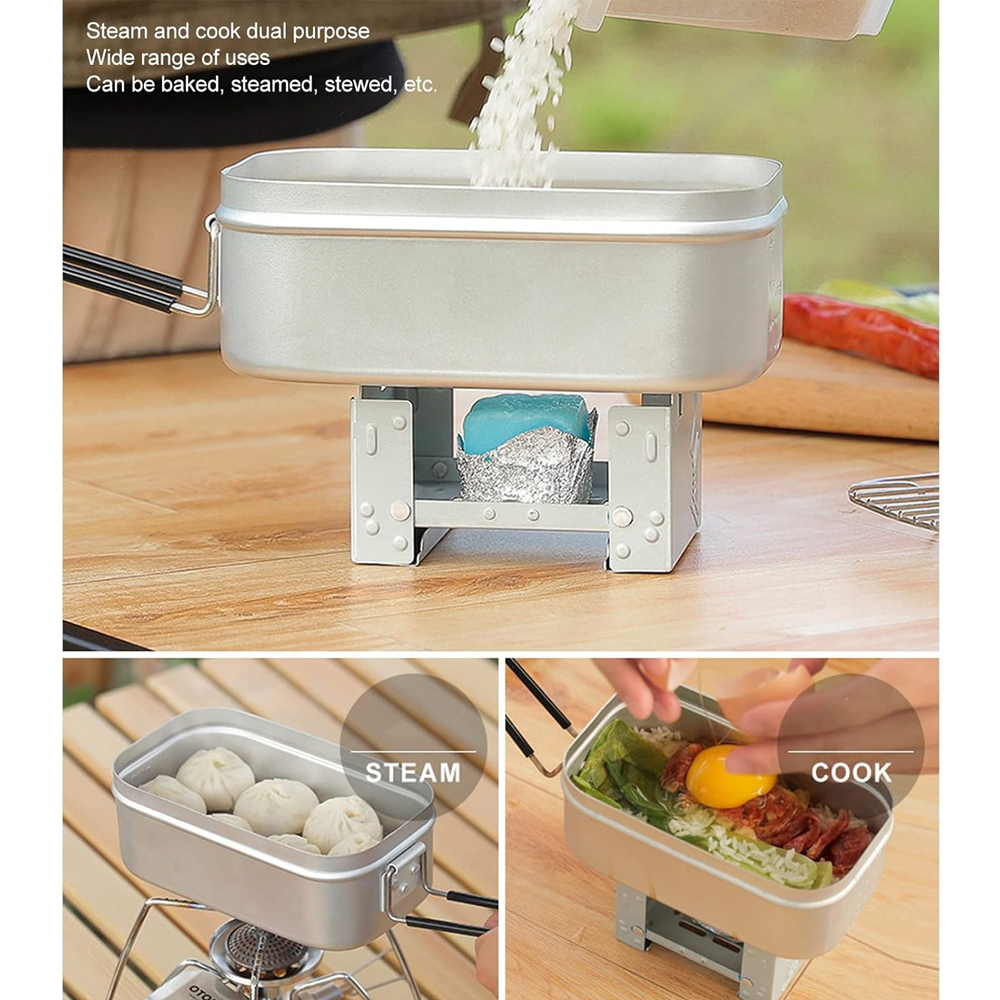 Foldable Bento Box Handle, Lun - огляд і ціна Camping Cooking Equipment
