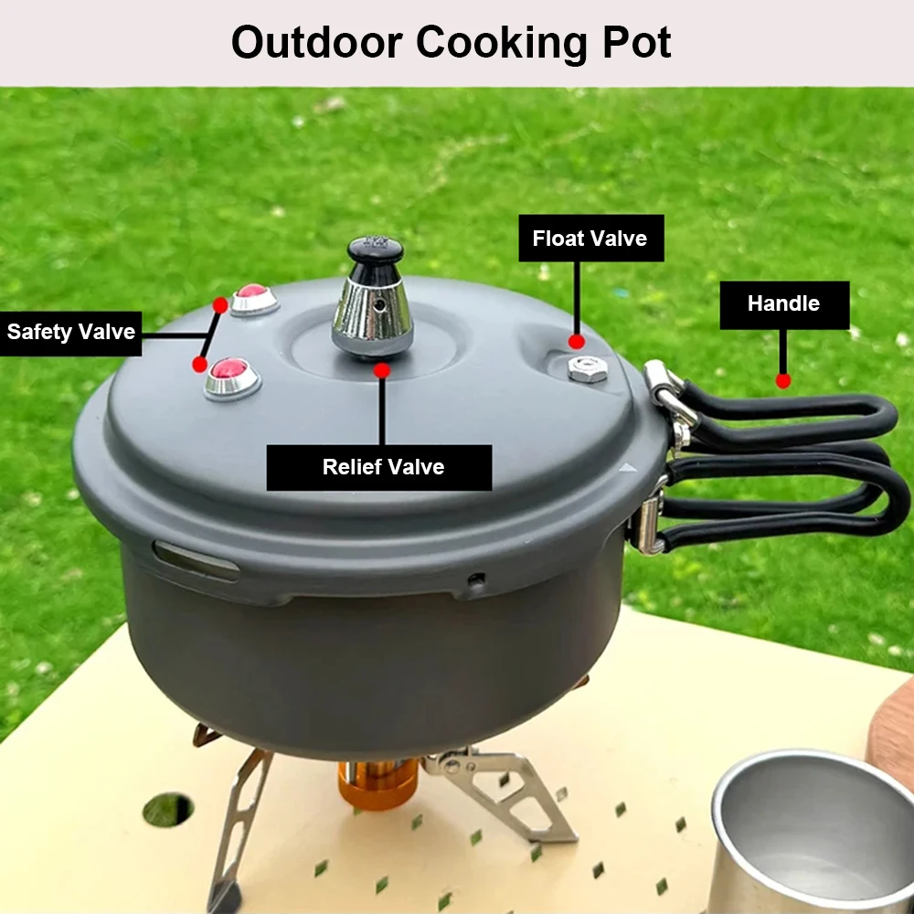 Camping Mini Pressure Cooking  - огляд і ціна Camping Cooking Handle