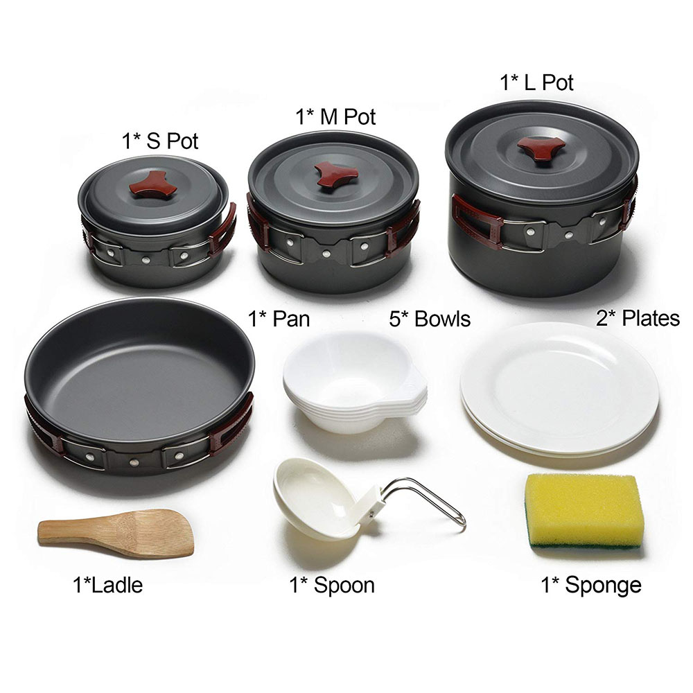 Outdoor Camping Cookware Kit N - огляд і ціна Camping Cooking Roll