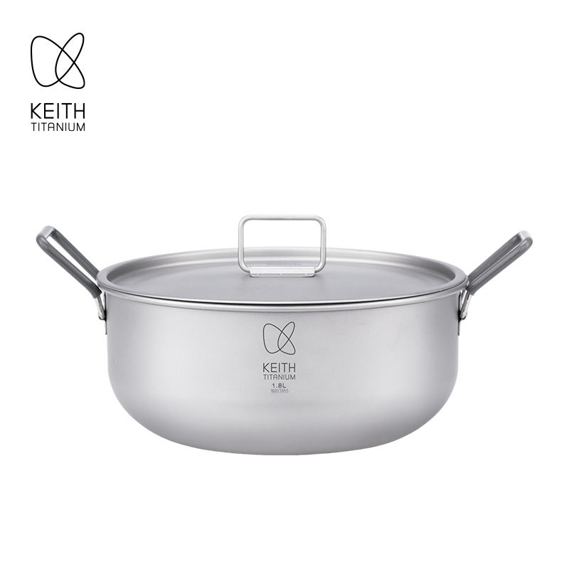 KEITH 1.8L Pure Titanium Cooki - огляд і ціна Camping Cooking Handle