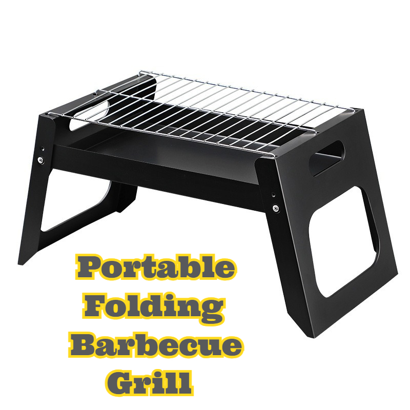 Portable Charcoal BBQ Grill Fo - огляд і ціна Camping Cooking Bbq