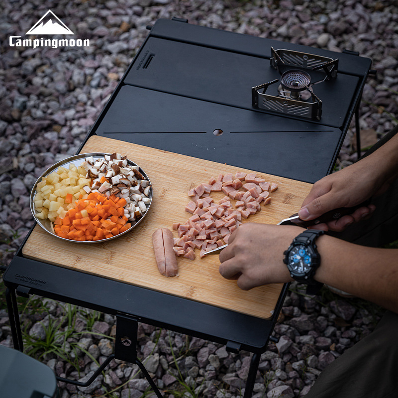 CK-P25 - Unit of Bamboo and Wo - огляд і ціна Camping Cooking Table