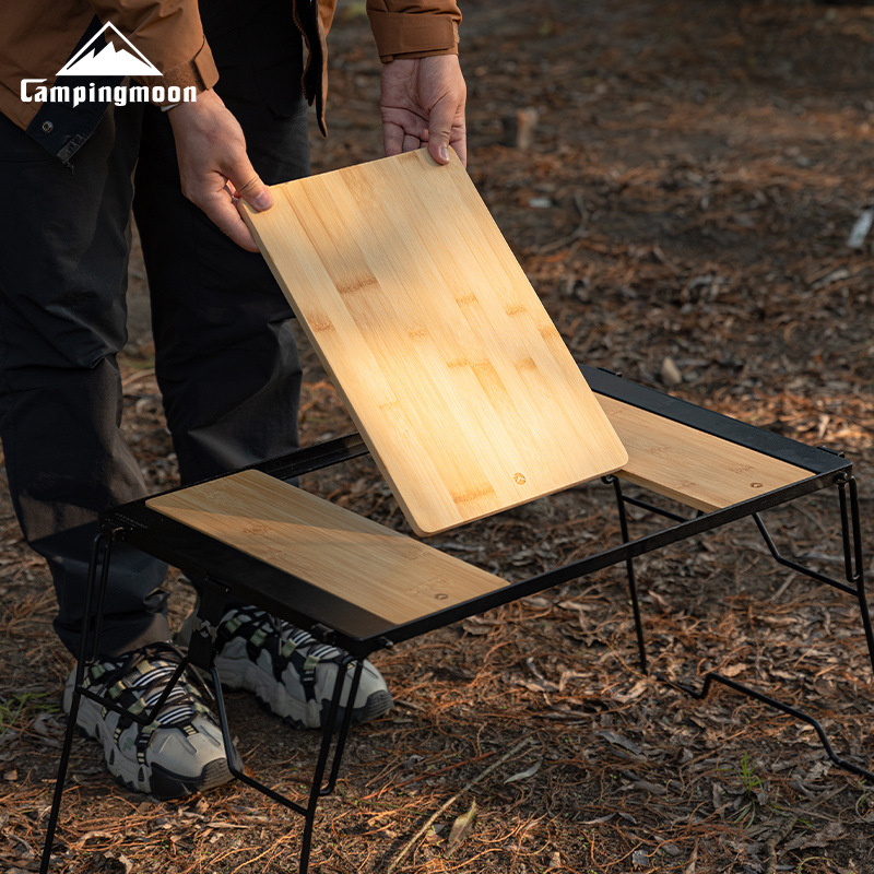 CK-P25 - Unit of Bamboo and Wo - огляд і ціна Camping Cooking Table