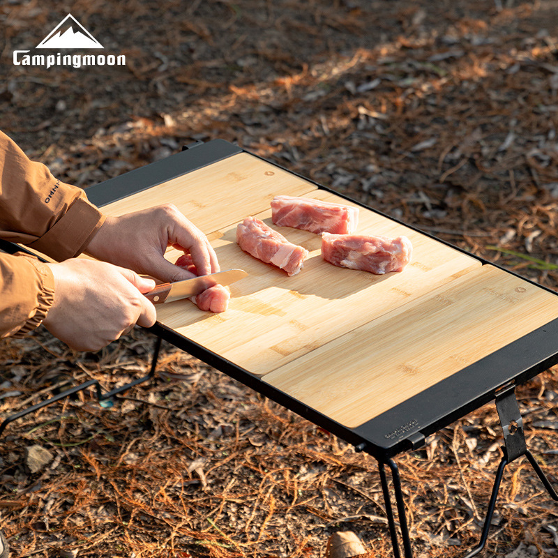 CK-P25 - Unit of Bamboo and Wo - огляд і ціна Camping Cooking Table