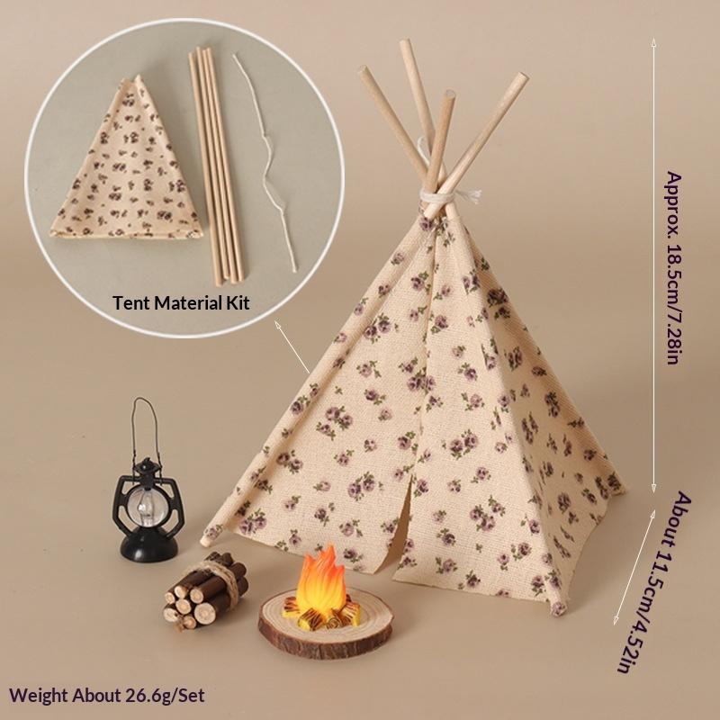 **1 Set 1/12 Doll House Outdoo - огляд і ціна Camping Cooking Roll