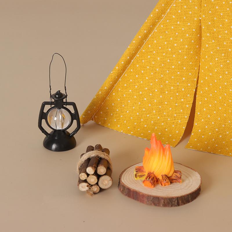 **1 Set 1/12 Doll House Outdoo - огляд і ціна Camping Cooking Roll
