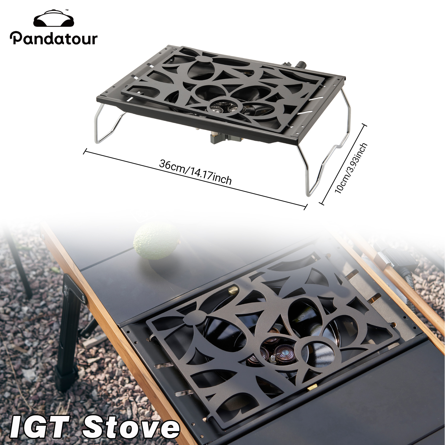 Pandatour IGT Camping Super Hi - огляд і ціна Camping Cooking Table