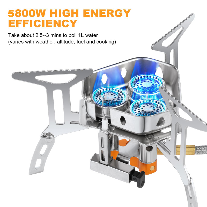 5800W High-Power Camping Gas S - огляд і ціна Camping Cooking Heater