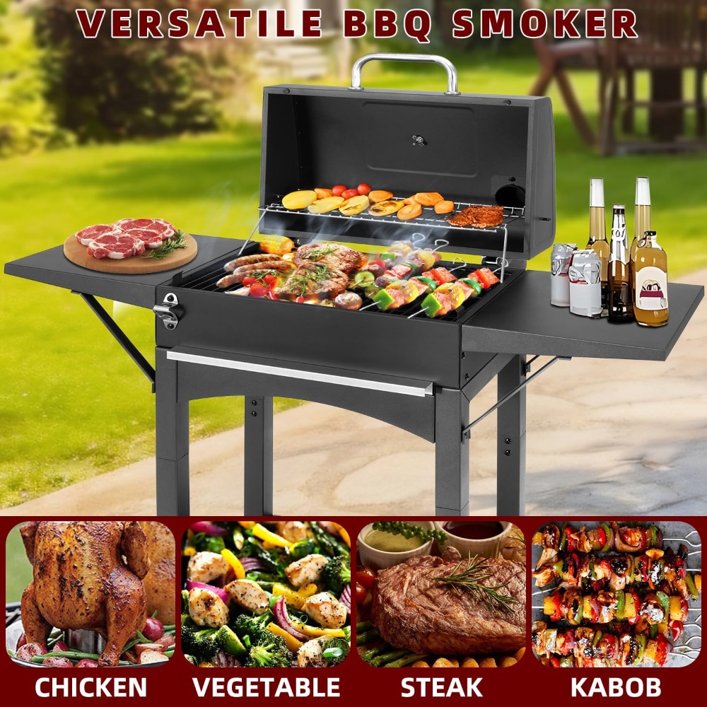 US Shipping Charcoal Grill wit - огляд і ціна Camping Cooking Table