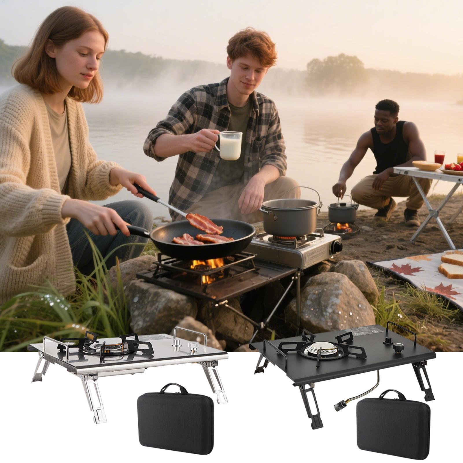 Portable Camping Stove Portabl - огляд і ціна Camping Cooking Table