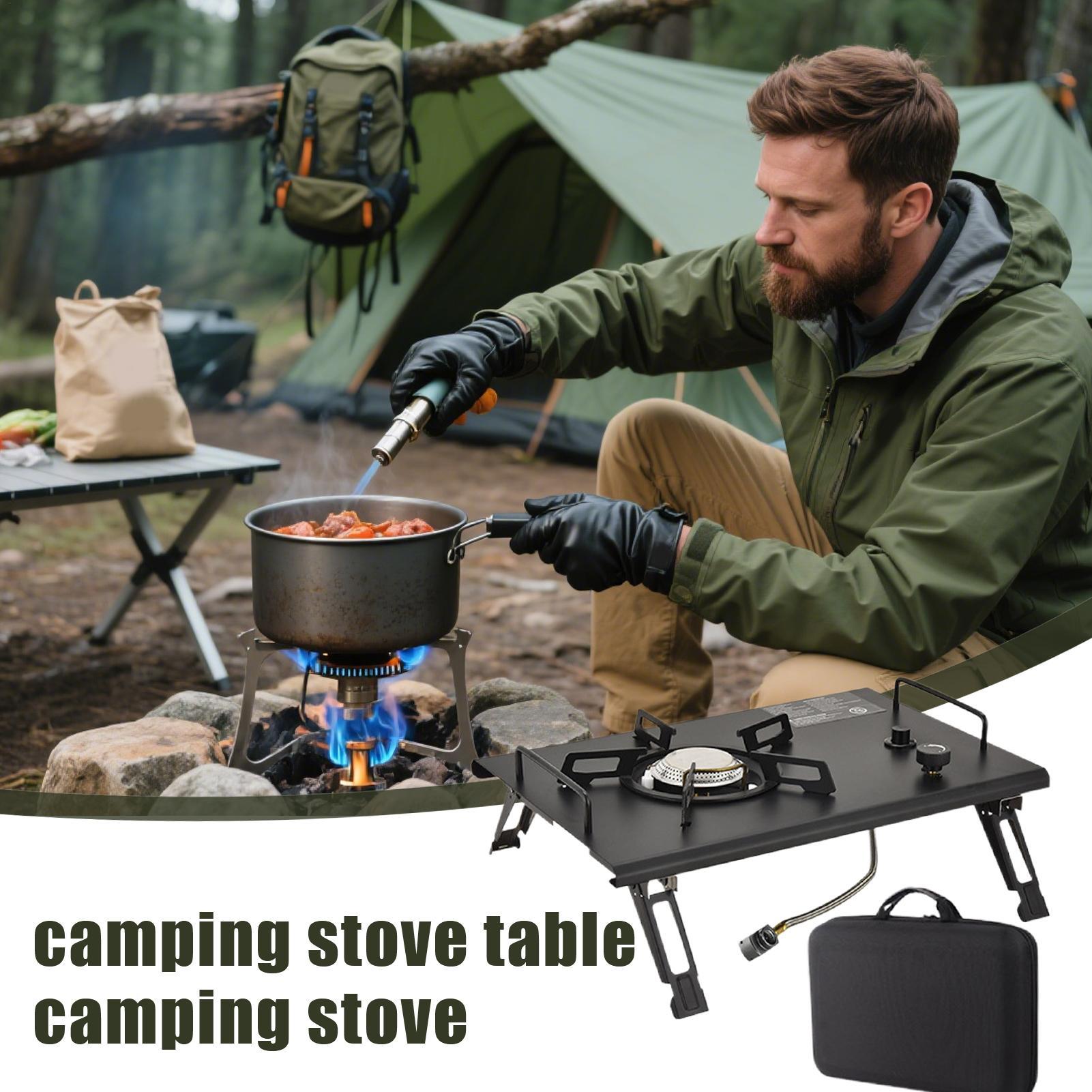 Portable Camping Stove Portabl - огляд і ціна Camping Cooking Table