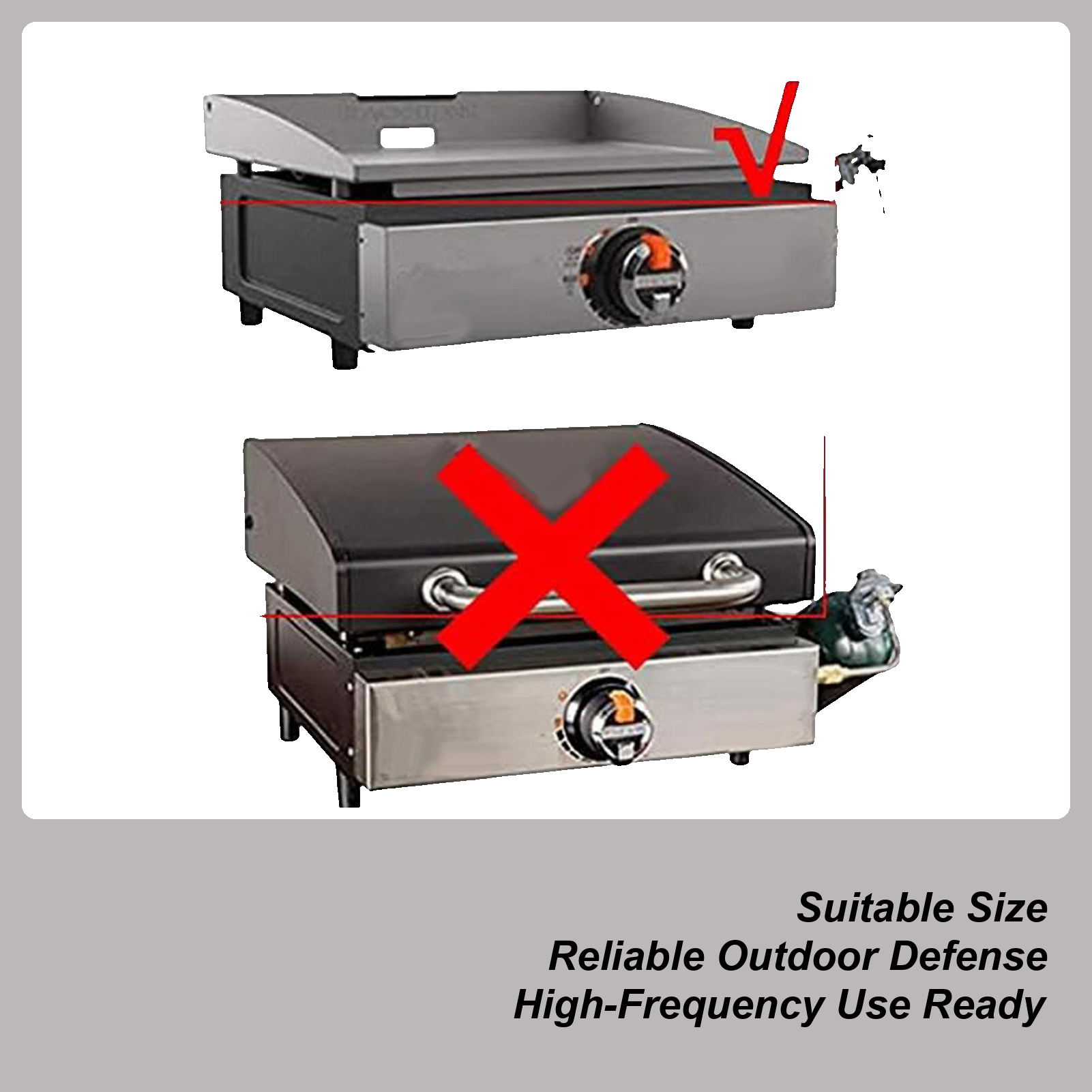 Grilling Cover Heavy Duty Wate - огляд і ціна Camping Cooking Table